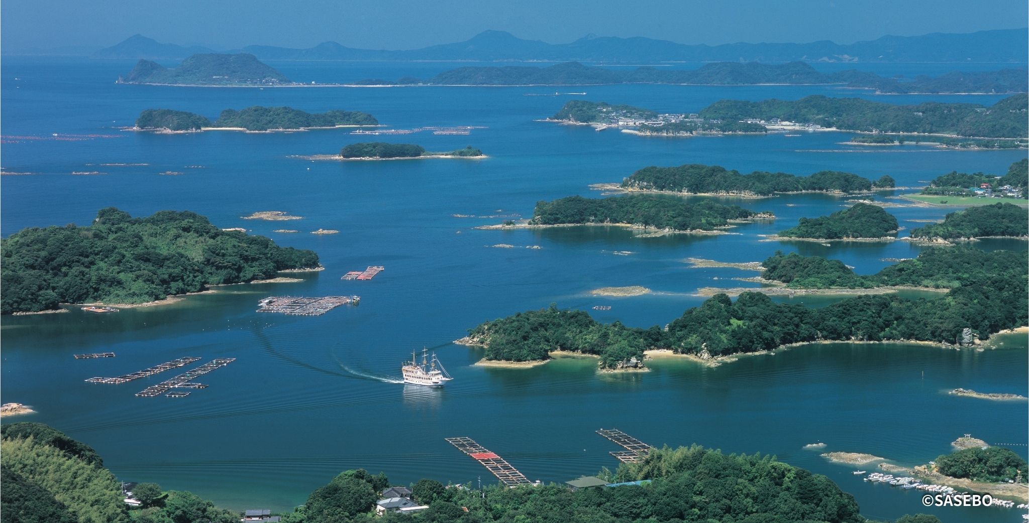 九十九島の風景